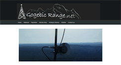 Desktop Screenshot of gogebicrange.net
